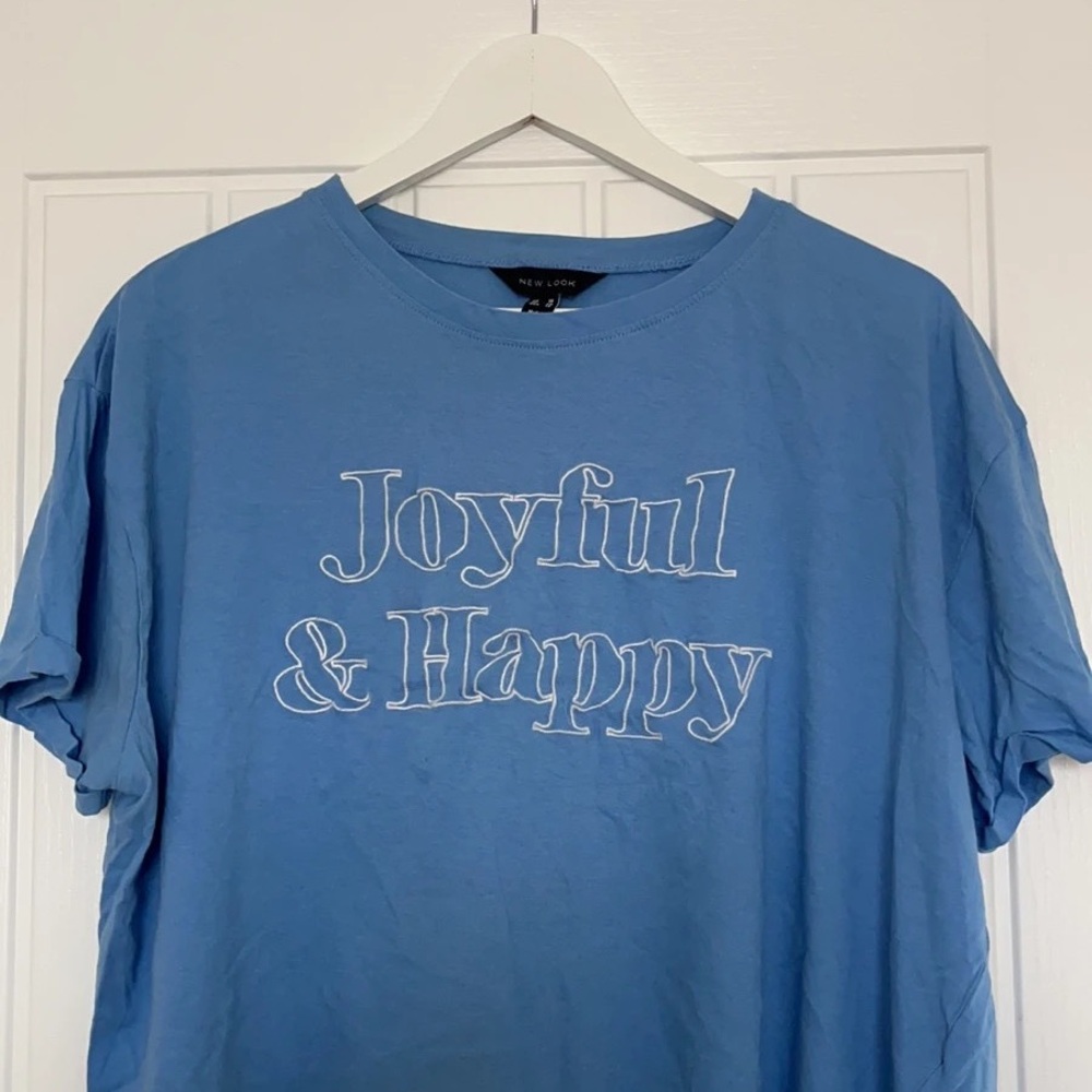 New Look Sky Blue Tee